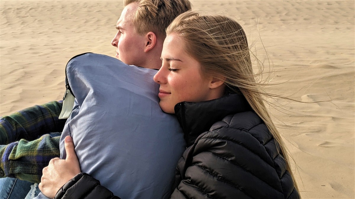 HEST Pillow Review (The Hest's comfort is unsurpassed. Even when we weren't asleep, we often found ourselves hugging it for warmth or...)
