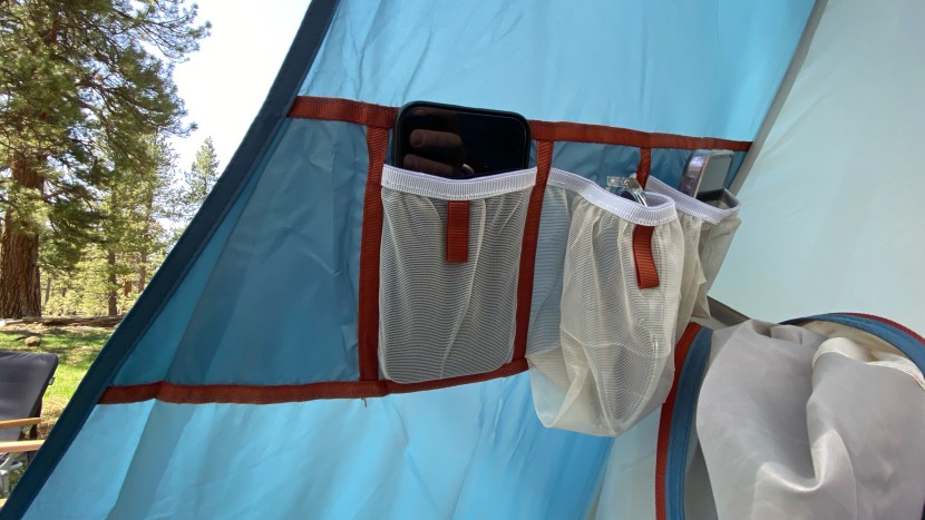 three exterior pockets are perfect for stashing phones, keys, and...