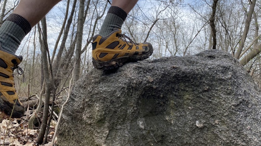 merrell moab 2 mid waterproof - they have a lower cut but still provide enough protection and...