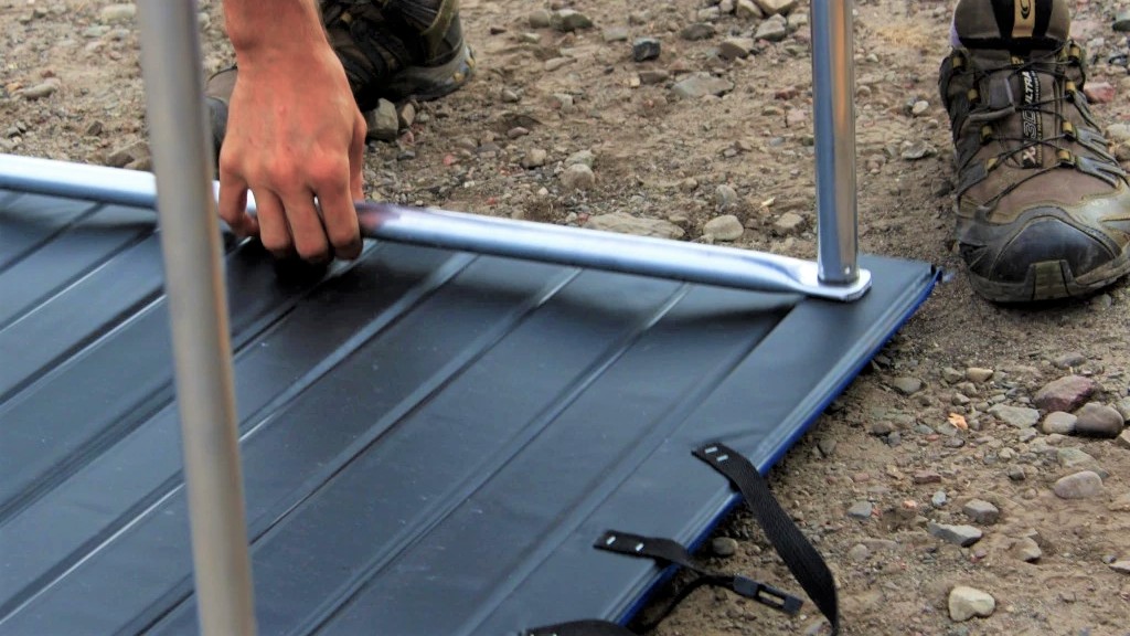 Medium TALU : Portable Camping Table with Aluminum Table Top - TREKOLOGY