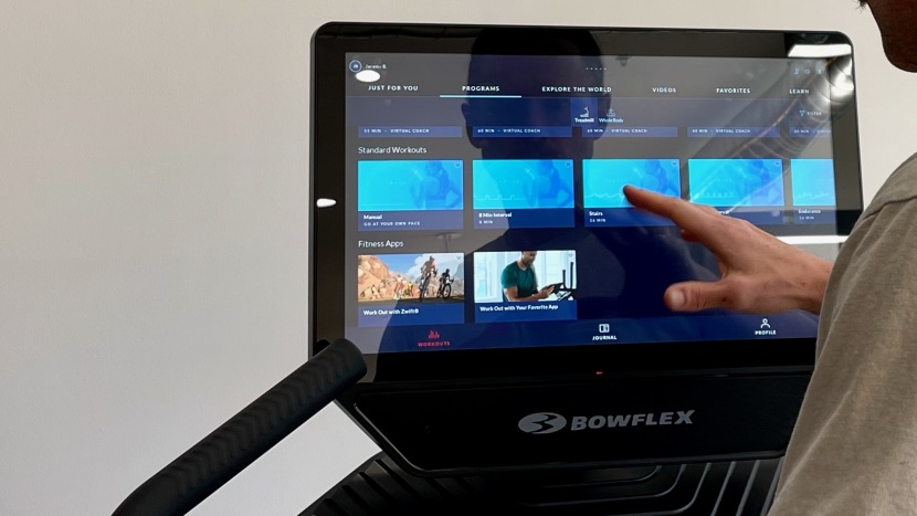 bowflex treadmill 22 - while jrny itself might not be as impressive as other apps, the...