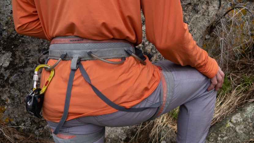 the rei co-op sahara shade hoodie has a long cut, and the fabric...