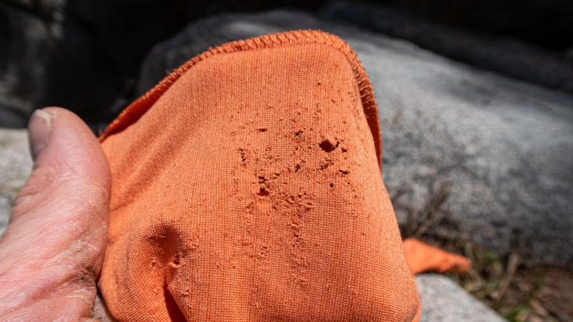 sun shirt - our extremely harsh abrasive lab test results in damage to the...