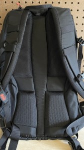 Some of the innovative back designs in our test group (left to...