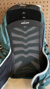 Some of the innovative back designs in our test group (left to...