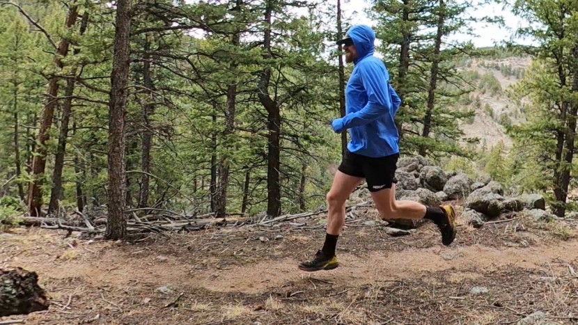 coolibar andros fishing hoodie - you may overheat while running, or doing other strenuous activities...