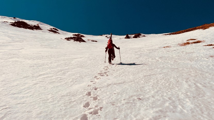 long underwear womens - the patagonia capilene midweight kept us warm while we kicked steps...
