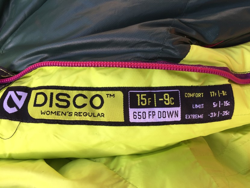 nemo disco 15 for women - the disco 15&#039;s name is a bit confusing. it has an en comfort rating...