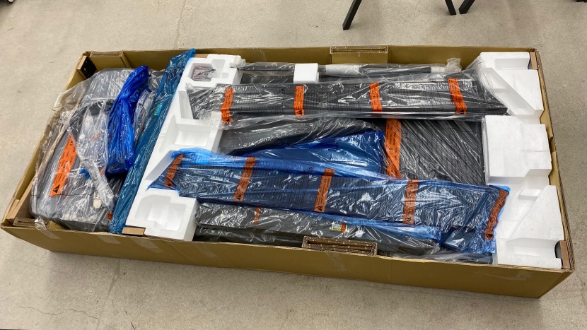 treadmill - by putting each treadmill together ourselves, we were easily able to...