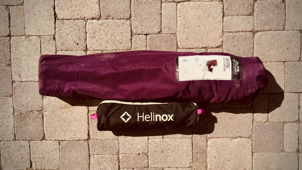 camping chair - one of the lightest and most packable camp chairs compared to one of...