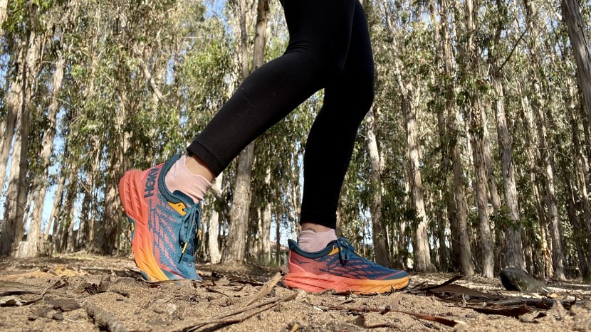 hoka speedgoat 5 for women - the thick stack and lack of lateral support added an extra challenge...