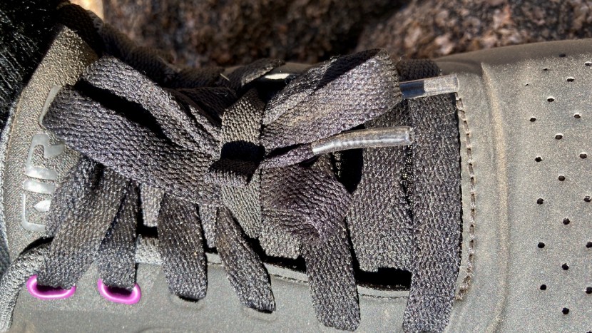 giro latch for women - the lace length is just right and tidy&#039;s up nicely in the elastic...