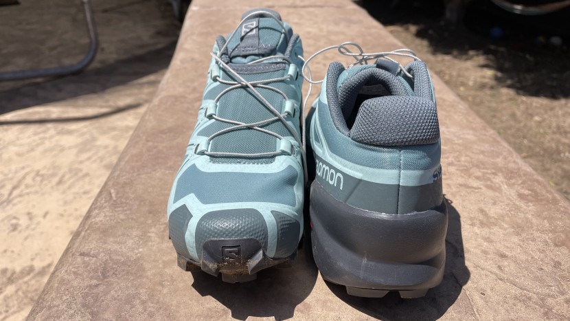 salomon speedcross 5 for women - the chunky heel stack and the beastly lugs are part of what makes...