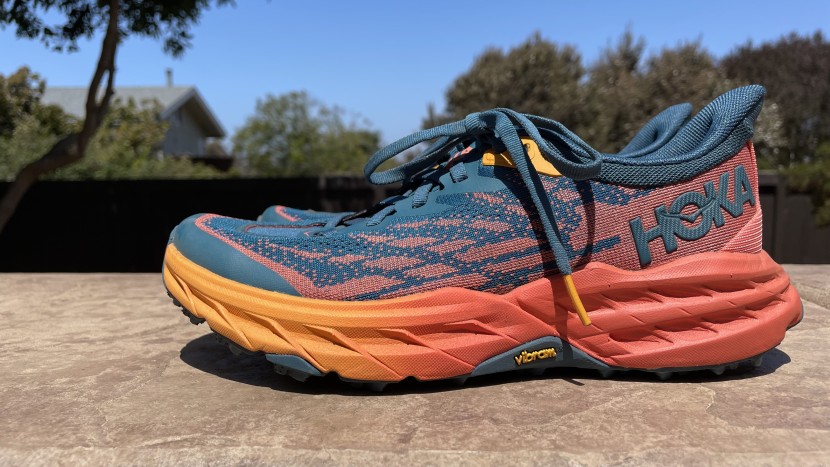 hoka speedgoat 5 for women - the mesh upper is strong, but lacks the rigidity of more supportive...