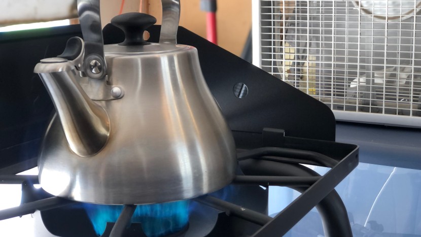 camping stove - adding a box fan to our boil tests really helps tease apart the...