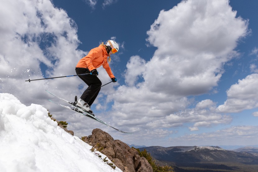 atomic maven 93 c - we loved getting this thing airborne, as well as the rebound we felt...