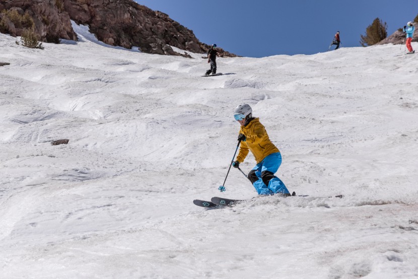 coalition sos - the extremely rockered tips nearly always stayed above the surface.