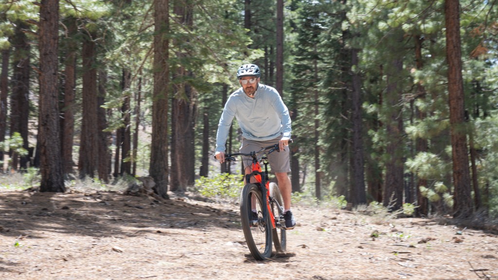 sport sunglasses - a perfect sunny day cruising moderate trail in dog valley, ca, and...