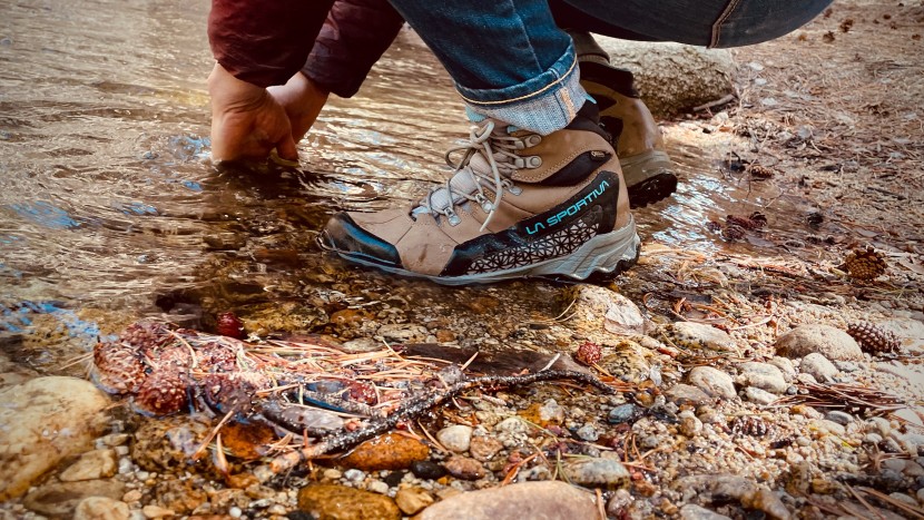 la sportiva nucleo high ii gtx for women - planning a hike with multiple creek crossings or a precipitous part...