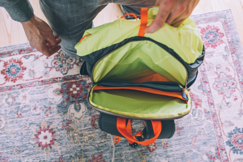 a dedicated laptop sleeve and pocket let this pack be a solid...