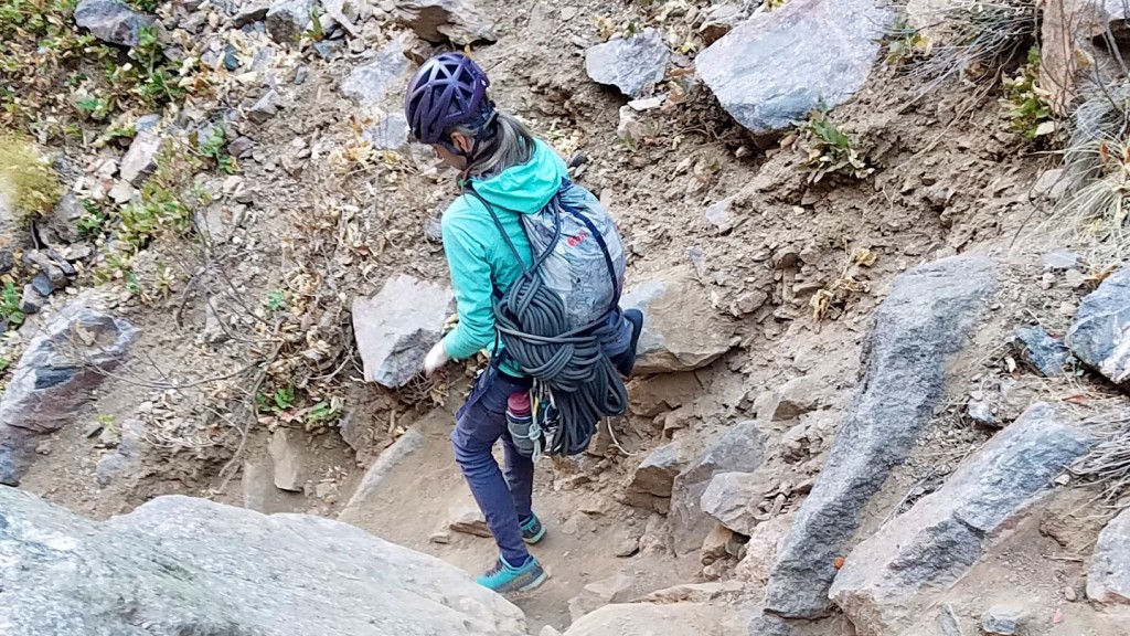 softshell jacket womens - early morning approaches to long routes are an ideal match for a...