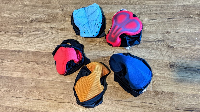 bike shorts men - chamois pads run quite a range from barely there to completely...