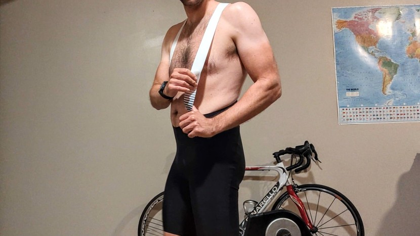 endura pro sl bib short - these robust suspenders do their job of keeping the shorts up and...