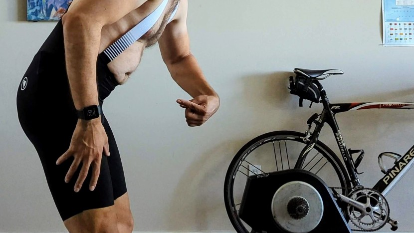 endura pro sl bib short - arguably one of our less flattering shots. good thing we're hitting...