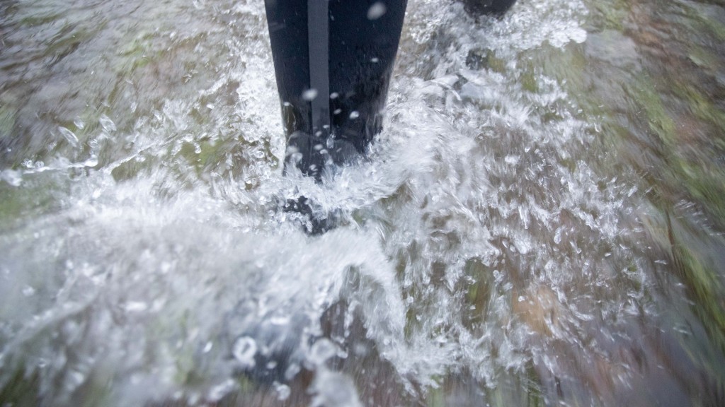 the original muck boot company arctic sport - no amount of splashing lets water into these boots.