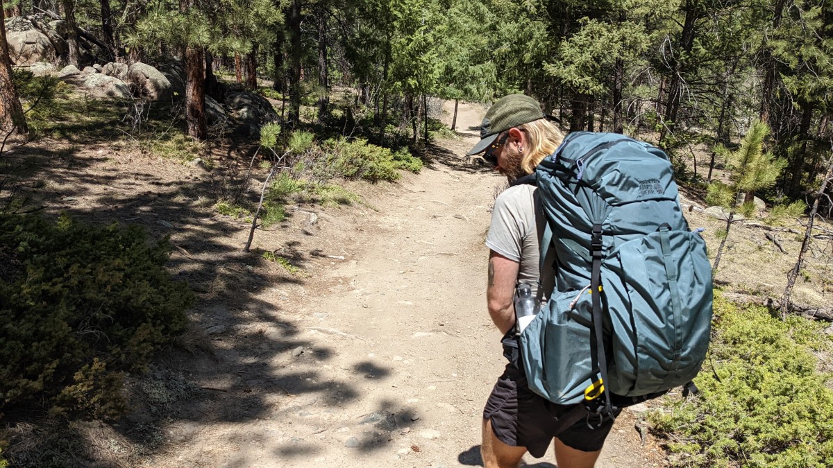 mountain hardwear pct 70 backpacks backpacking review