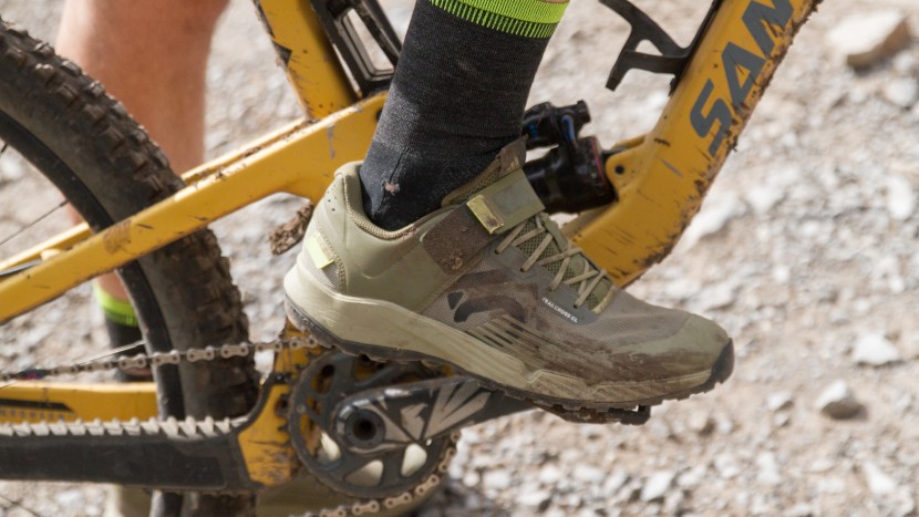 five ten trailcross clip-in - the eva sole performs well under power, but the mesh upper leaves a...