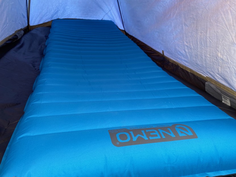 nemo quasar - the quasar is warm enough for most three-season camping opportunities.