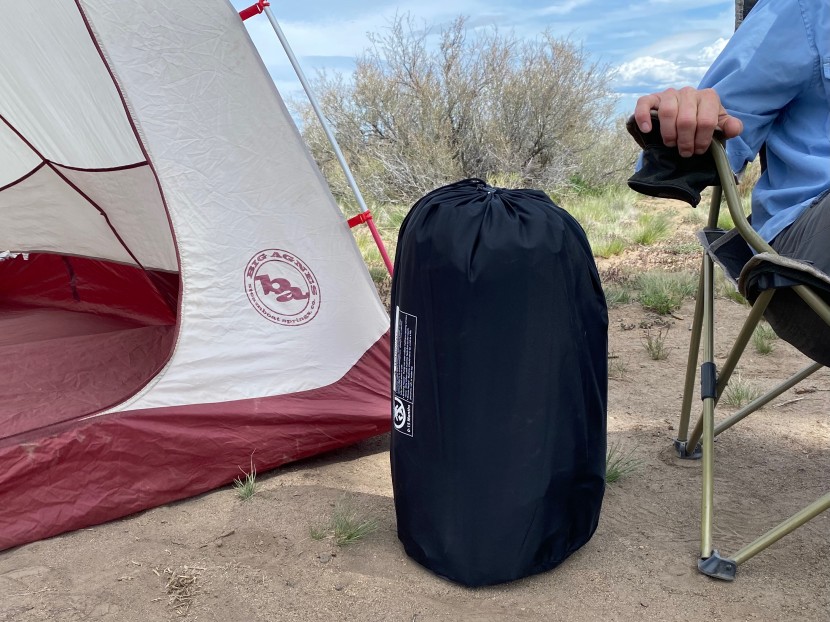 rei co-op kingdom insulated air - while not tiny, the packed size of the rei kingdom is acceptable...