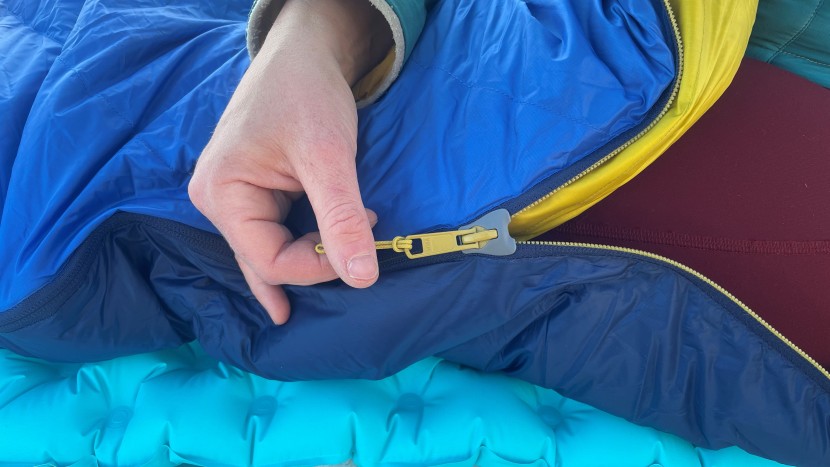rab neutrino 400 for women - we like the neutrino&#039;s snag proof zipper pull.