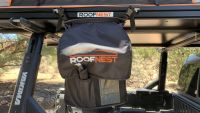 The boot bags included with the Roofnest Falcon 2 allow you to store...