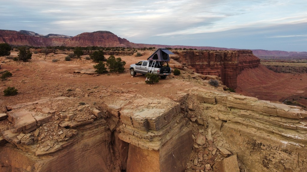 rooftop tent - with a rooftop tent on your vehicle, the campsite opportunities are...