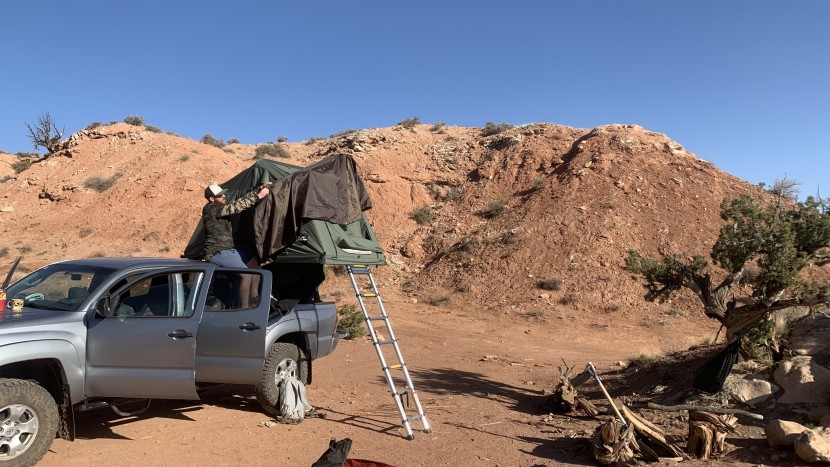 the cvt bachelor rain fly can be a bit difficult to set up or remove...