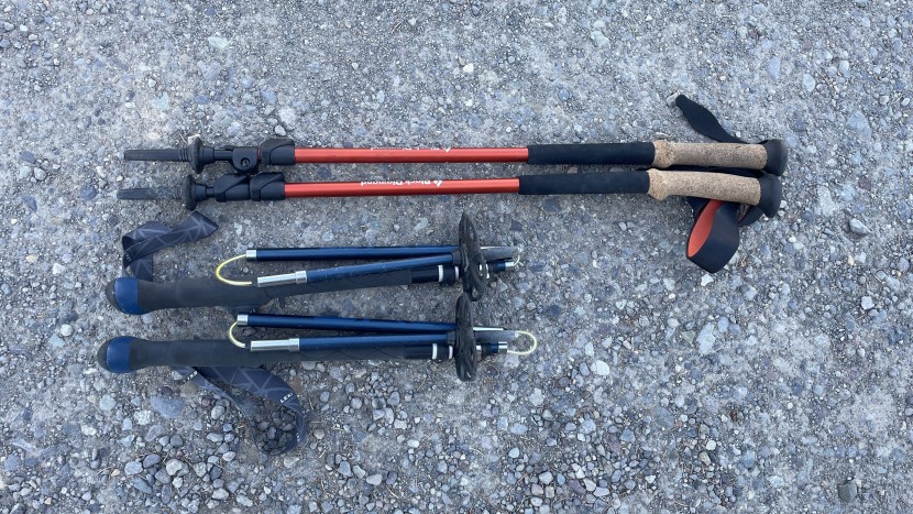 black diamond trail ergo cork - the bd trail ergo cork (top) doesn't pack down small, and measures...