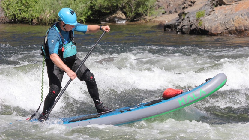 dry bag - it is essential to have a way to clip your bag to your board if you...