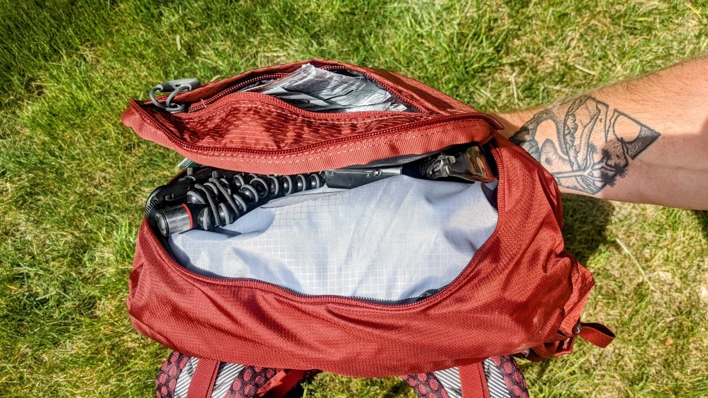 backpacks backpacking - our testers love the dual-zippered lid pockets on the baltoro 65; it...