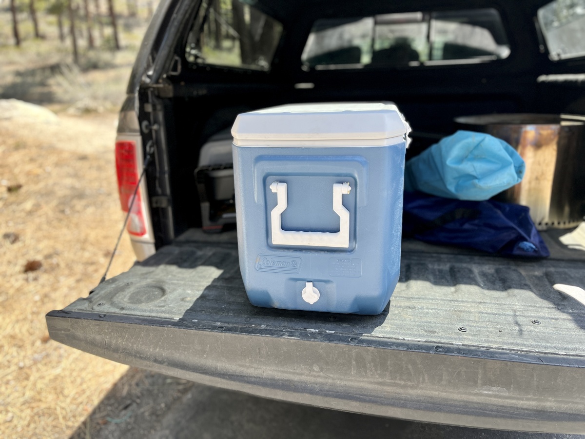 Coleman Xtreme 5-Day 70qt Review (The Coleman Xtreme 5-Day 70qt has a good storage footprint to interior capacity ratio.)