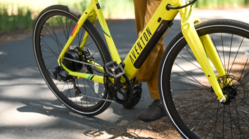 aventon soltera - the 7-speed drivetrain was well suited to the hilly terrain near...