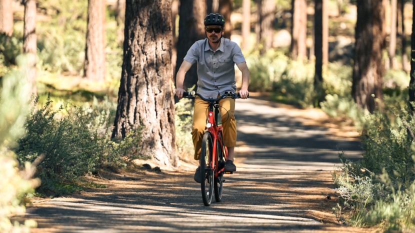 charge city - our six-foot-tall tester found a perfect fit on the large &quot;standard&quot;...