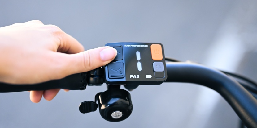 rad power radcity 5 plus - the radcity 5 plus has a quality interface with easy-to-reach...