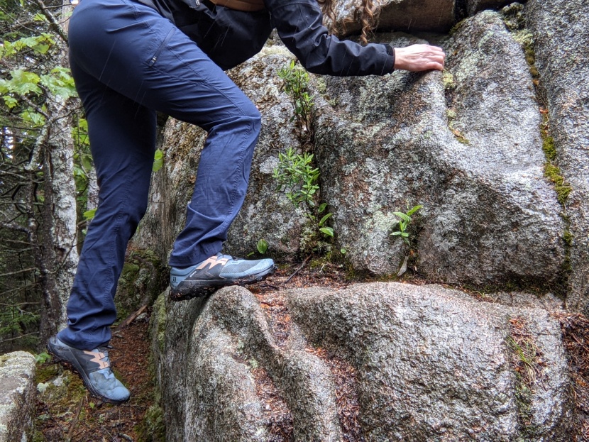 eddie bauer women&#039;s guide pro pants - these pants breathed well when we worked hard, from muggy rainy days...