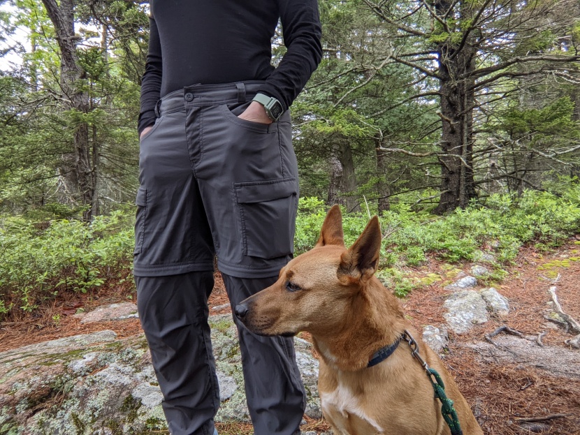 the hand pockets are large enough to be comfortable, but their...