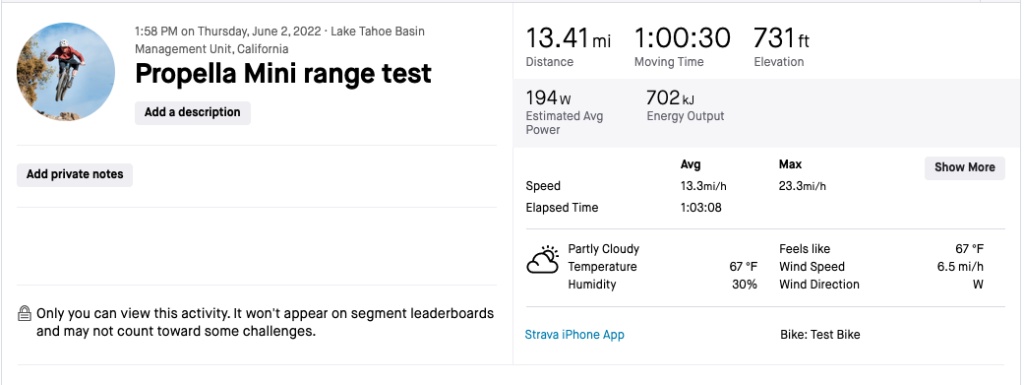 propella mini - the mini doesn't have the most impressive range, still, we feel it...