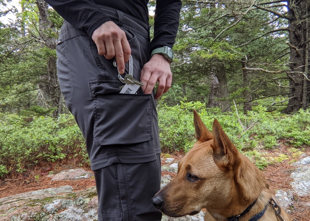 Woods Women's Warden Convertible Pants, Hiking, Outdoor, Mid Rise