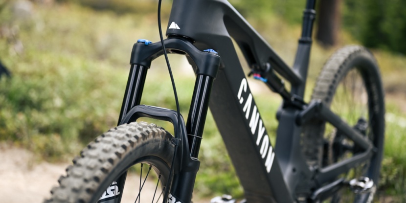 canyon spectral:on cf 8 - we found the suspension to work well enough, but the fox rhythm 36...