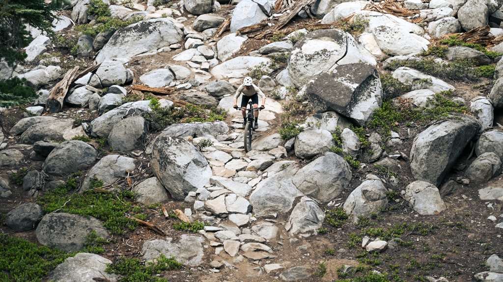 electric mountain bike - the turbo levo comp's adjustable geometry allows the rider to make...